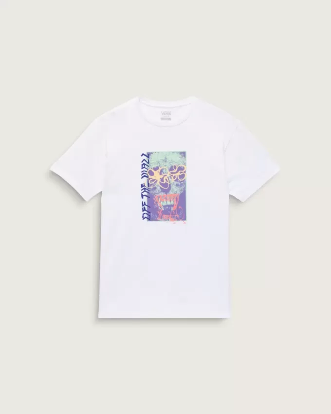 T-shirt med spraylager T-shirt med spraylager