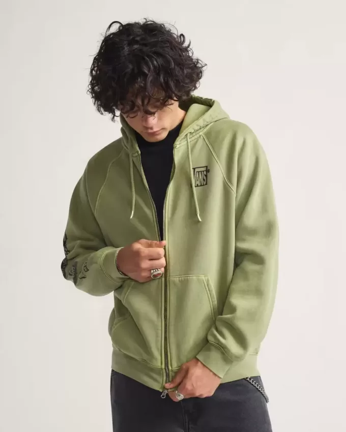 TeamTeam Hoodie med dragkedja