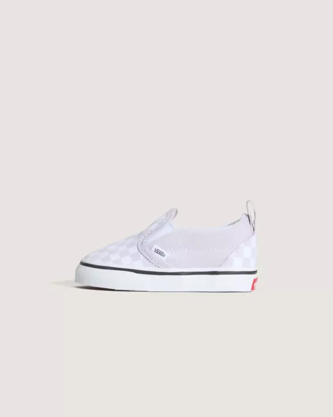Toddler Classic Slip-On V Checkerboard Sko Toddler Classic Slip-On V Checkerboard Sko