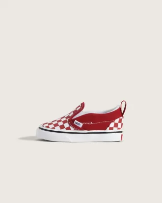 Toddler Classic Slip-On V Checkerboard Sko