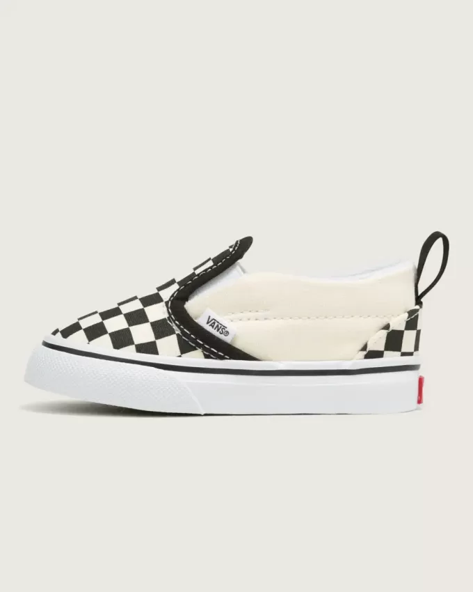 Toddler Classic Slip-On V Checkerboard Sko