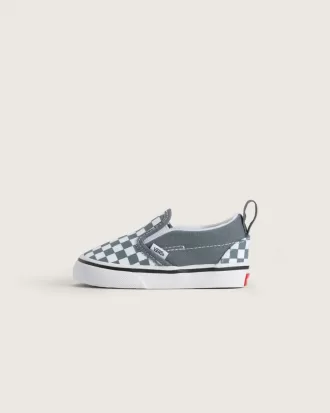 Toddler Classic Slip-On V Checkerboard Sko