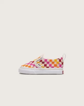 Toddler Classic Slip-On V Checkerboard Sko