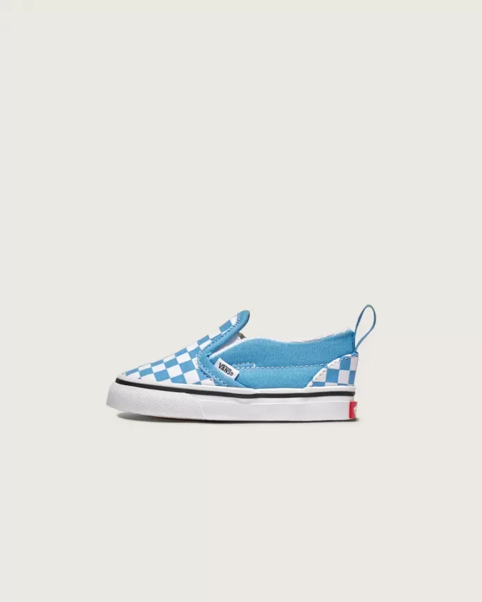 Toddler Classic Slip-On V Checkerboard Sko