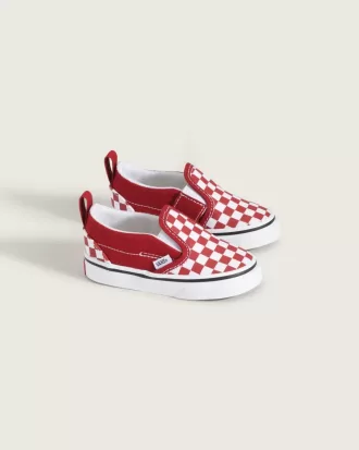 Toddler Classic Slip-On V Checkerboard Sko