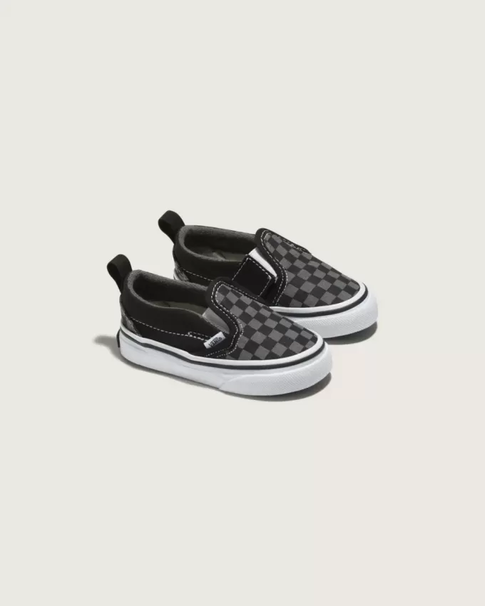 Toddler Classic Slip-On V Checkerboard Sko Toddler Classic Slip-On V Checkerboard Sko