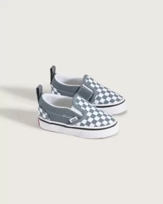 Toddler Classic Slip-On V Checkerboard Sko
