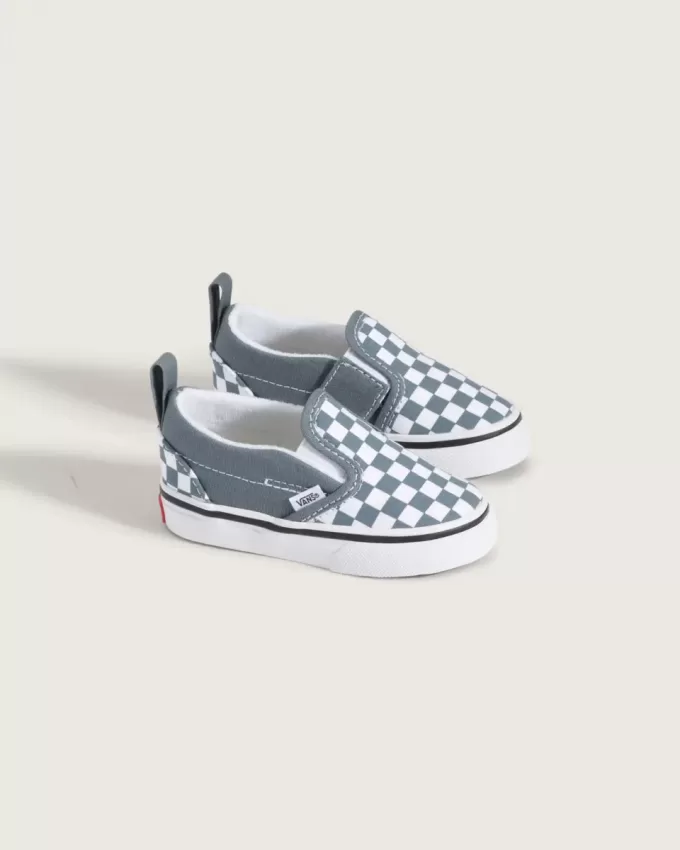 Toddler Classic Slip-On V Checkerboard Sko