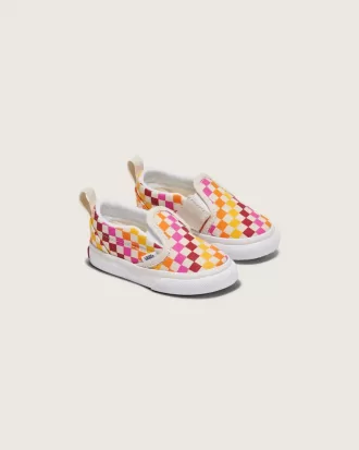 Toddler Classic Slip-On V Checkerboard Sko