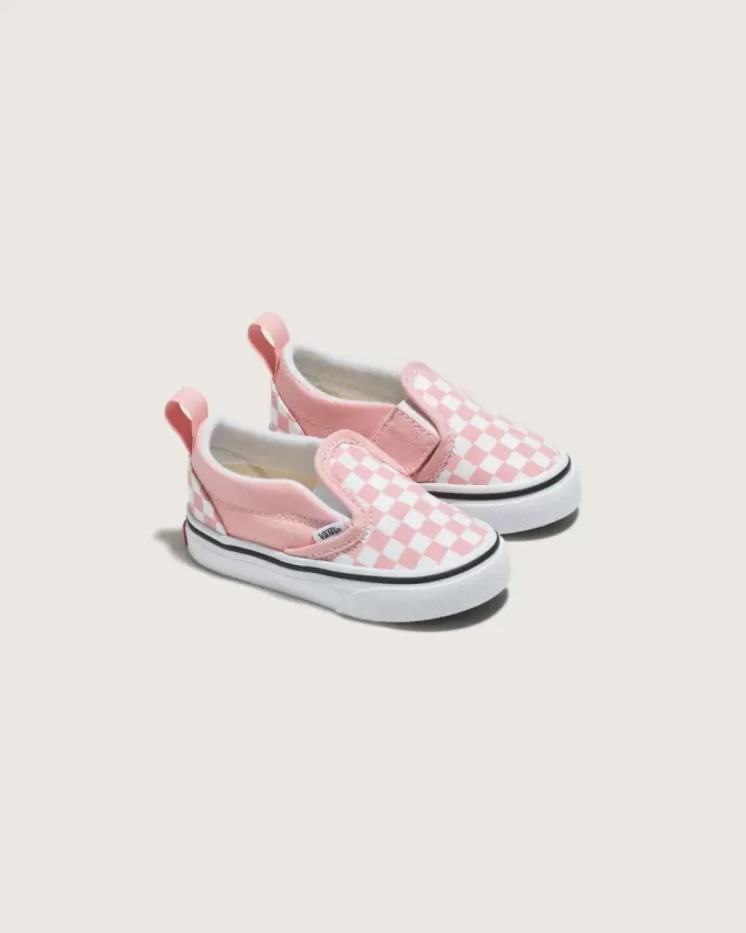 Toddler Classic Slip-On V Checkerboard Sko