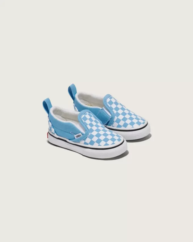 Toddler Classic Slip-On V Checkerboard Sko