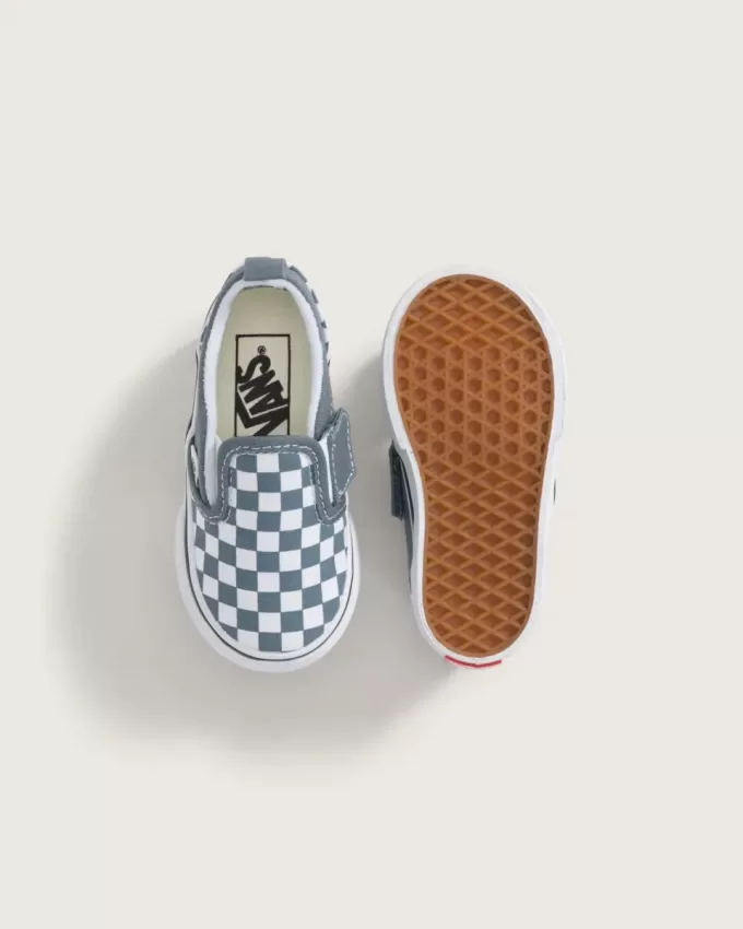Toddler Classic Slip-On V Checkerboard Sko