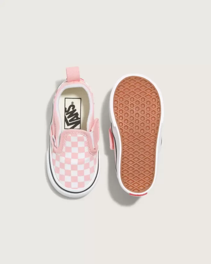 Toddler Classic Slip-On V Checkerboard Sko
