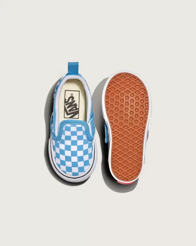 Toddler Classic Slip-On V Checkerboard Sko