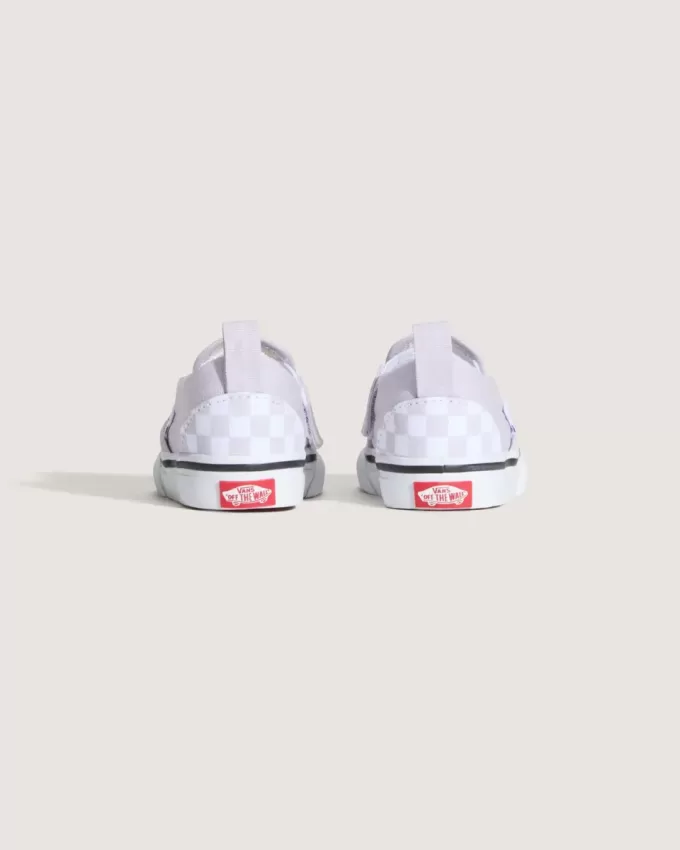 Toddler Classic Slip-On V Checkerboard Sko Toddler Classic Slip-On V Checkerboard Sko