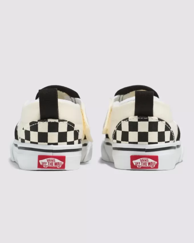 Toddler Classic Slip-On V Checkerboard Sko