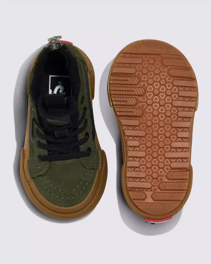 Toddler Sk8-Hi Zip Gum Shoe Toddler Sk8-Hi Zip Gum Shoe