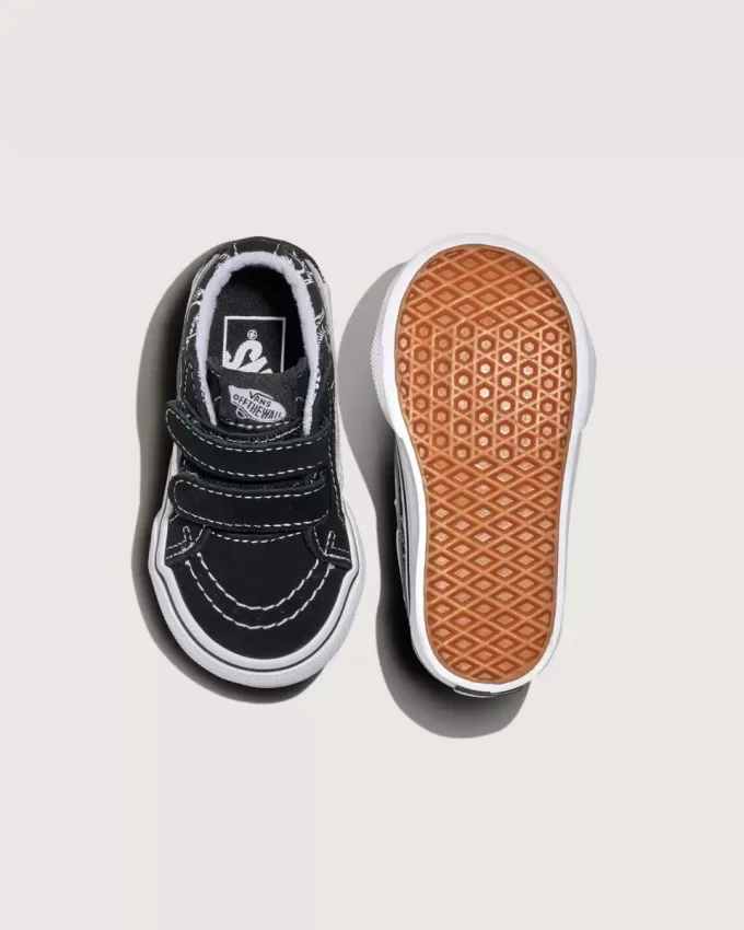 Toddler Sk8-Mid Reissue V Skeletons Shoe Toddler Sk8-Mid Reissue V Skeletons Shoe