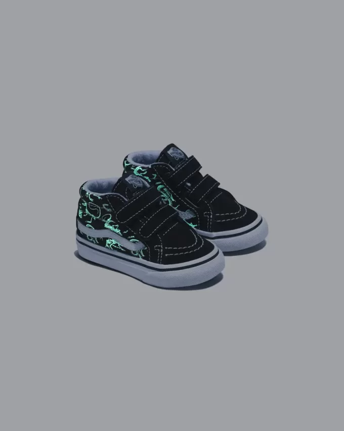 Toddler Sk8-Mid Reissue V Skeletons Shoe Toddler Sk8-Mid Reissue V Skeletons Shoe