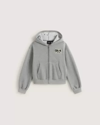 Van-Archy Label Hoodie med dragkedja för barn