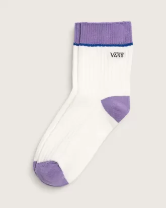 Waffle Half Crew Socks