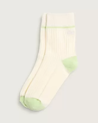 Waffle Half Crew Socks