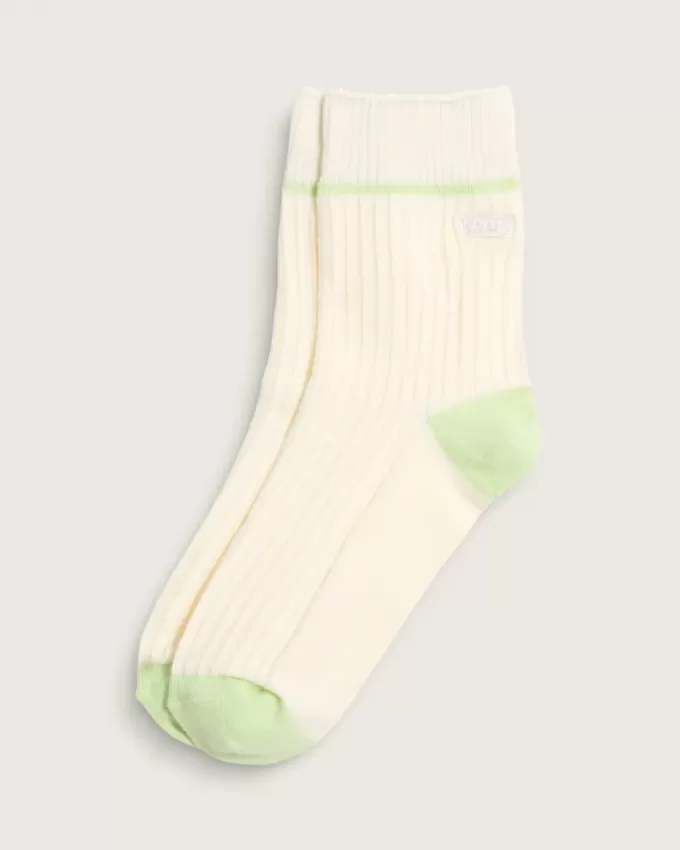 Waffle Half Crew Socks