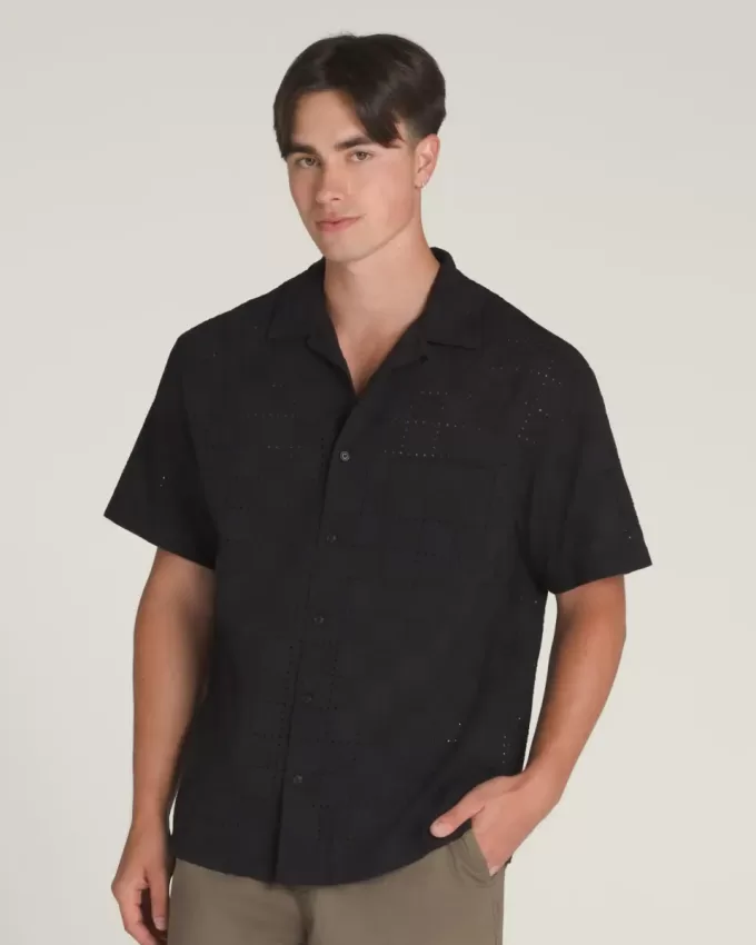 Wayside Eyelet Woven Shirt Wayside Eyelet Woven Shirt