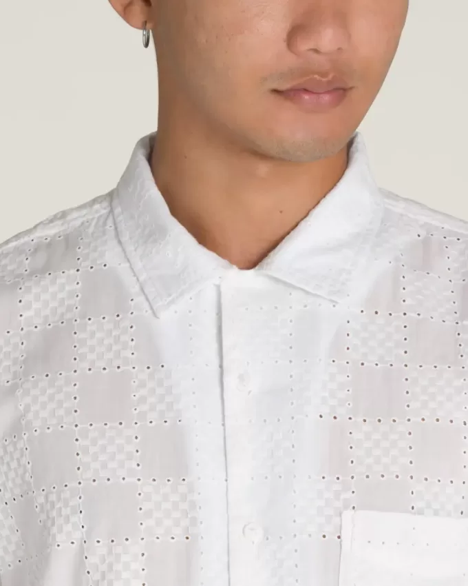 Wayside Eyelet Woven Shirt Wayside Eyelet Woven Shirt