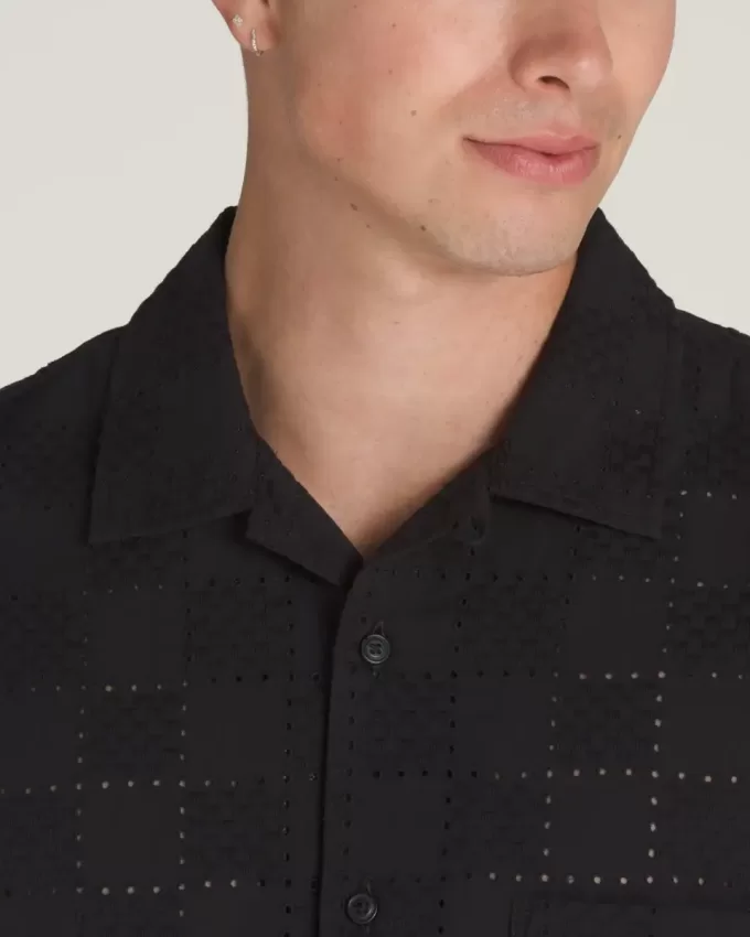 Wayside Eyelet Woven Shirt Wayside Eyelet Woven Shirt