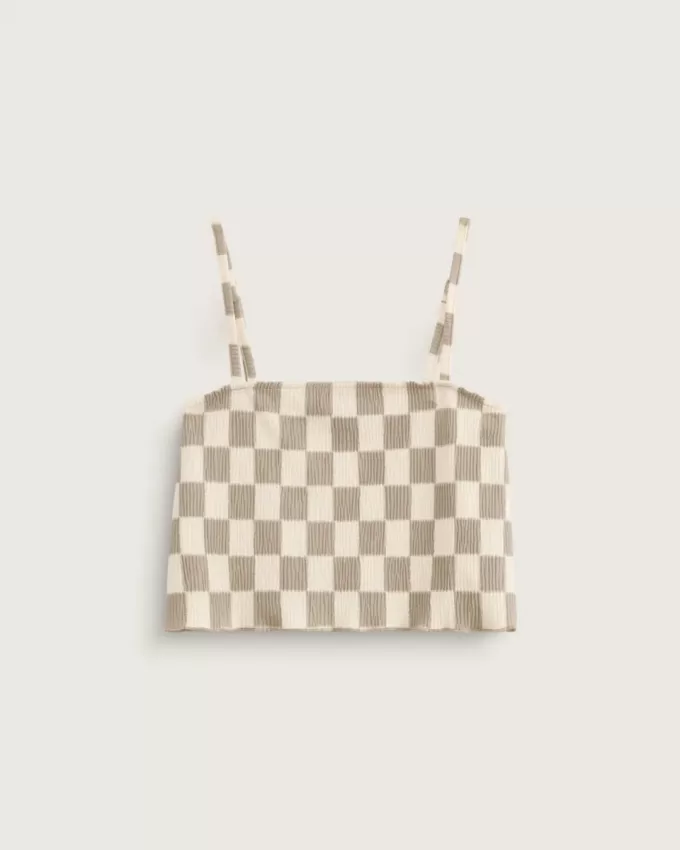 Wren Checkerboard Cami Top Wren Checkerboard Cami Top