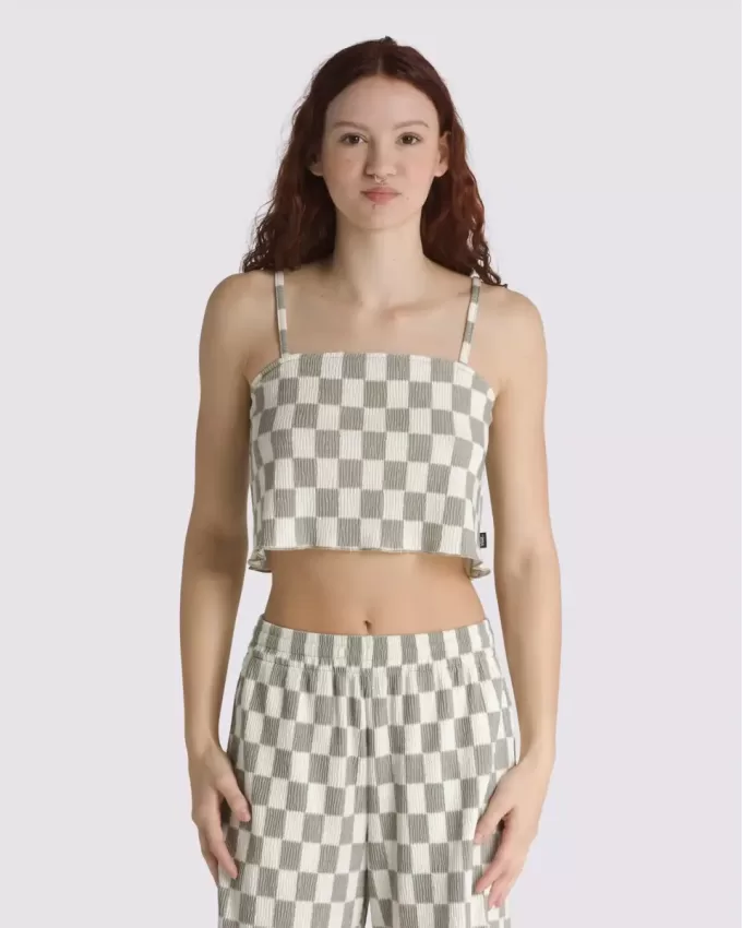 Wren Checkerboard Cami Top Wren Checkerboard Cami Top
